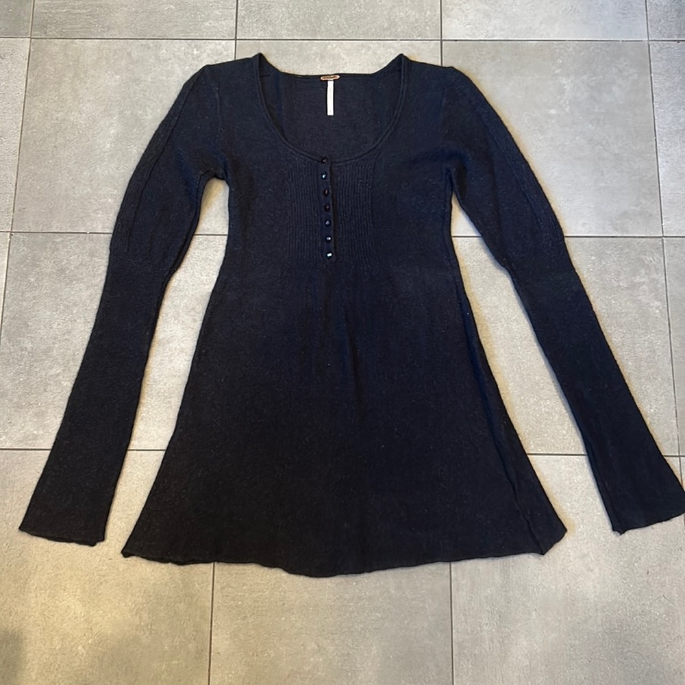 Free People Wool Blend Long Sleeve